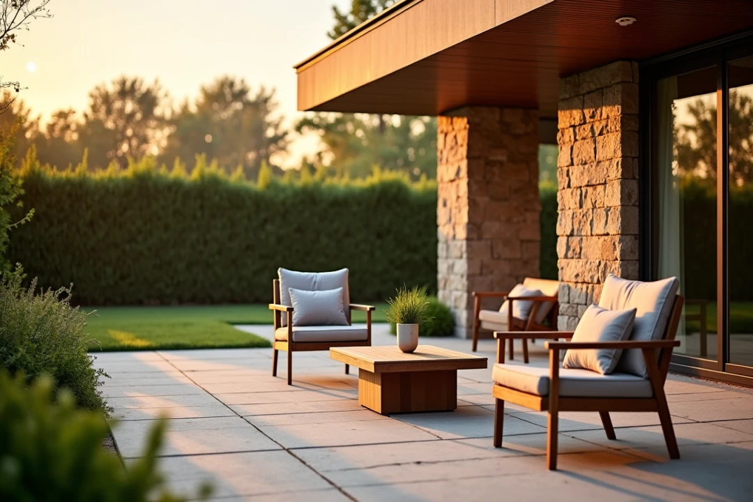 Comment harmoniser mobilier de jardin et revêtement extérieur ?