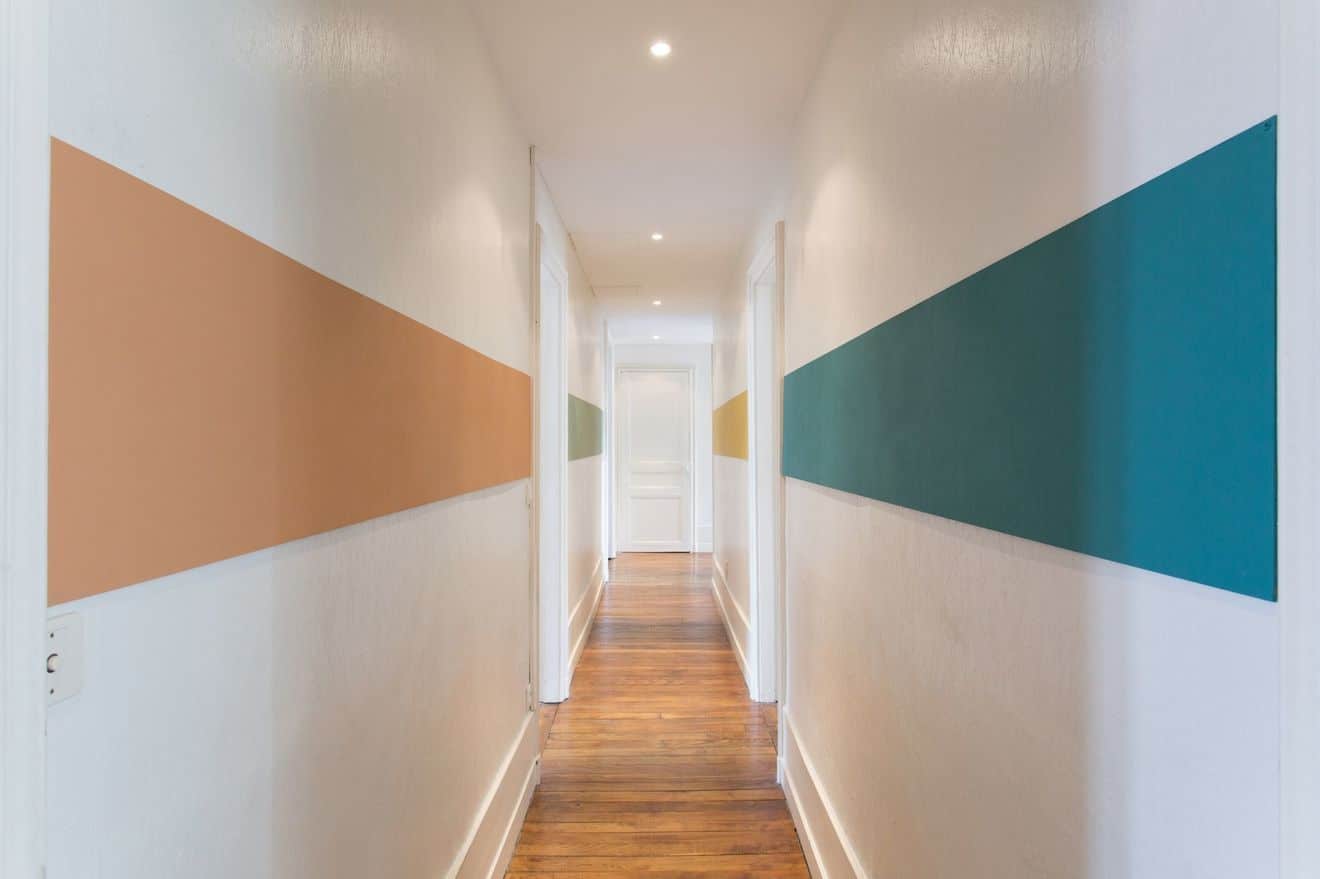 couleur pour agrandir un couloir