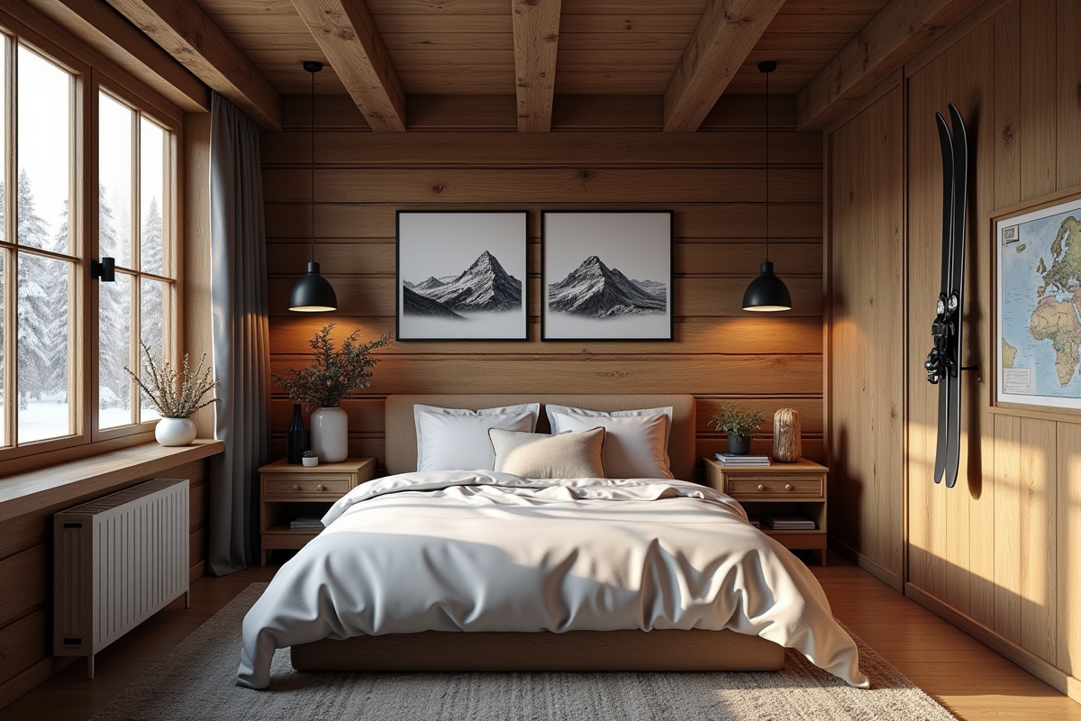 montagne décorative