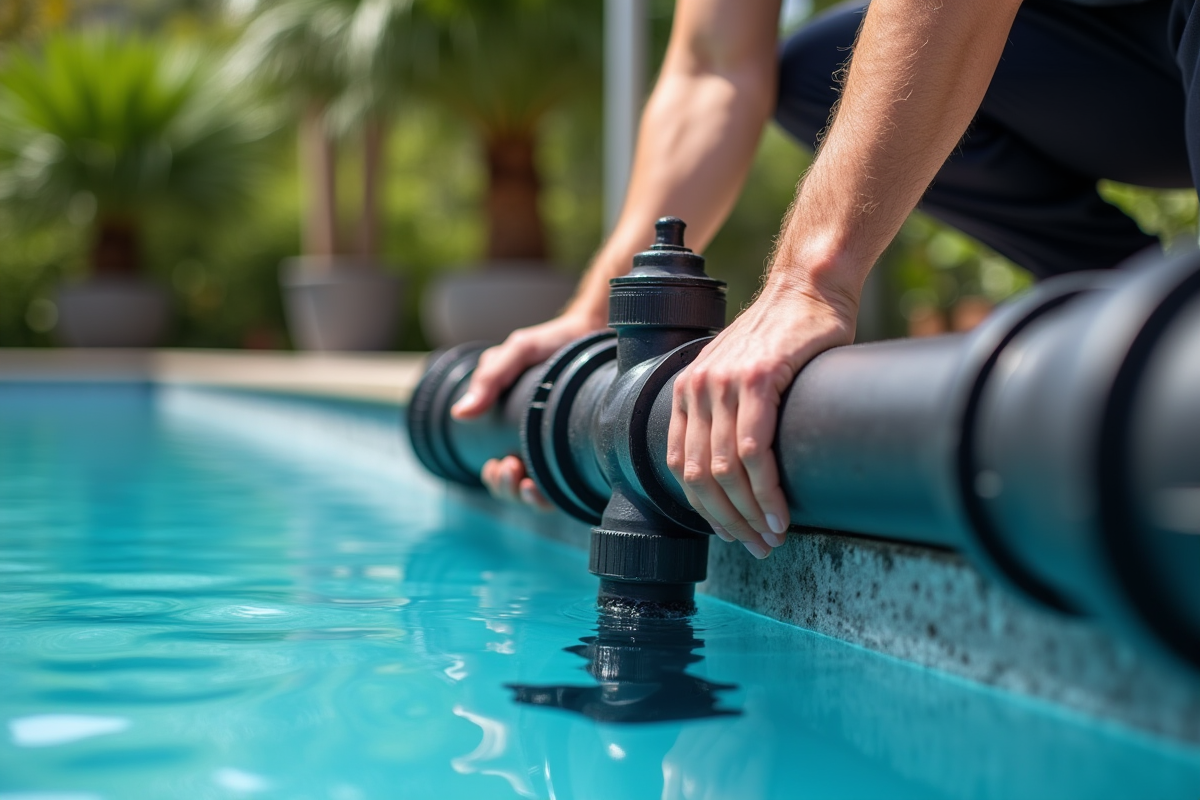 piscine drainage