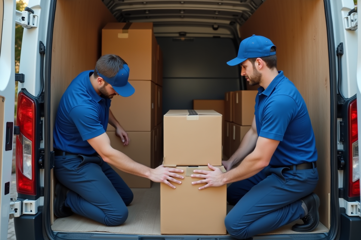 camion déménagement